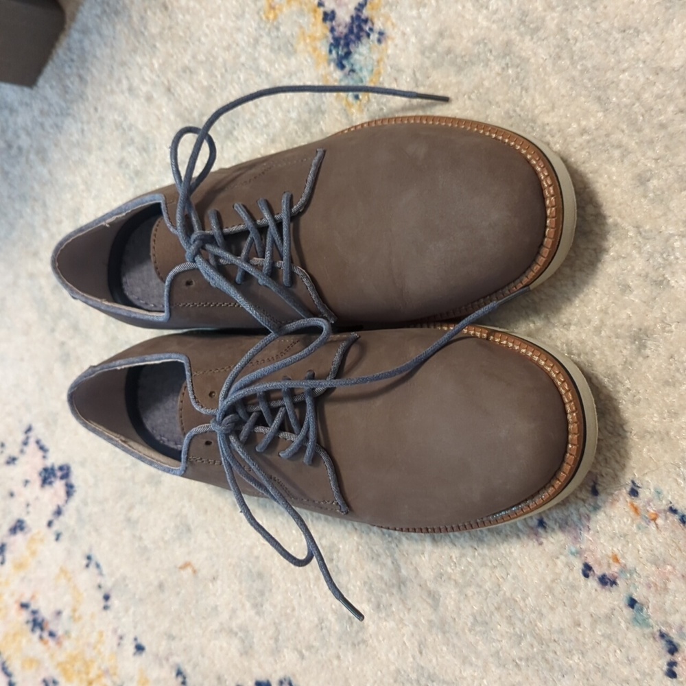Like New G.H.Bass&Co Greigh Leather Dress Shoes